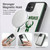 NBA Milwaukee Bucks Logo White Design Gel Armour Case For Apple iPhone 11