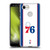 NBA Philadelphia 76ers Logo White Design Soft Gel Case for Google Pixel 3