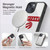 NBA Toronto Raptors Logo White Design Gel Armour Case For Apple iPhone 15