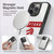NBA Toronto Raptors Logo White Design Gel Armour Case For Apple iPhone 15 Pro