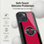 NBA Houston Rockets Logo Red Design Gel Armour Case For Apple iPhone 15