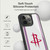 NBA Houston Rockets Logo White Design Gel Armour Case For Apple iPhone 16 Pro Max