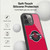 NBA Houston Rockets Logo Red Gel Armour Case For Apple iPhone 16 Pro