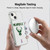 NBA Milwaukee Bucks Logo White Design Soft Gel Case for Apple iPhone 14 Plus & MagSafe