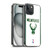 NBA Milwaukee Bucks Logo White Design Soft Gel Case for Apple iPhone 15 & MagSafe