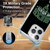 NBA Milwaukee Bucks Logo Black Soft Gel Case for Apple iPhone 16 Pro & MagSafe