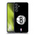 NBA Brooklyn Nets Logo Black Soft Gel Case for Samsung Galaxy M55 5G