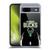 NBA Milwaukee Bucks Logo Black Design Soft Gel Case for Google Pixel 8a