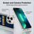 NBA Denver Nuggets Logo Midnight Blue Design Soft Gel Case for Apple iPhone 13 Pro Max & MagSafe