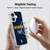 NBA Denver Nuggets Logo Midnight Blue Design Soft Gel Case for Apple iPhone 16 Plus & MagSafe