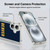 NBA Denver Nuggets Logo Midnight Blue Design Soft Gel Case for Apple iPhone 16 Plus & MagSafe