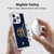 NBA Denver Nuggets Logo Midnight Blue Soft Gel Case for Apple iPhone 16 Pro & MagSafe