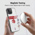 NBA Toronto Raptors Logo White Design Soft Gel Case for Apple iPhone 15 Plus & MagSafe