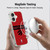 NBA Toronto Raptors Logo Red Design Soft Gel Case for Apple iPhone 16 & MagSafe