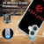 NBA Toronto Raptors Logo Black Design Soft Gel Case for Apple iPhone 16 Plus & MagSafe