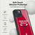 NBA Chicago Bulls Logo Red Design Gel Armour Case For Apple iPhone 15
