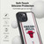 NBA Chicago Bulls Logo White Design Gel Armour Case For Apple iPhone 15