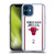 NBA Chicago Bulls Logo White Design Soft Gel Case for Apple iPhone 12 Mini & MagSafe