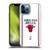 NBA Chicago Bulls Logo White Design Soft Gel Case for Apple iPhone 12 Pro Max & MagSafe