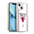 NBA Chicago Bulls Logo White Design Soft Gel Case for Apple iPhone 13