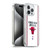 NBA Chicago Bulls Logo White Design Soft Gel Case for Apple iPhone 15 Pro Max & MagSafe