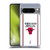 NBA Chicago Bulls Logo White Design Soft Gel Case for Google Pixel 8 Pro