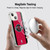 NBA Houston Rockets Logo Red Design Soft Gel Case for Apple iPhone 14