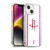 NBA Houston Rockets Logo White Design Soft Gel Case for Apple iPhone 14