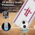 NBA Houston Rockets Logo White Design Soft Gel Case for Apple iPhone 14 Plus & MagSafe