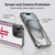 NBA Houston Rockets Logo White Design Soft Gel Case for Apple iPhone 15 & MagSafe