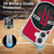 NBA Houston Rockets Logo Oversized Soft Gel Case for Apple iPhone 16 Plus & MagSafe