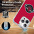 NBA Houston Rockets Logo Red Soft Gel Case for Apple iPhone 16 Pro Max & MagSafe