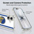 NBA Golden State Warriors Logo White Design Soft Gel Case for Apple iPhone 17