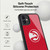 NBA Atlanta Hawks Logo Red Gel Armour Case For Apple iPhone 11