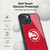 NBA Atlanta Hawks Logo Red Gel Armour Case For Apple iPhone 15