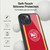 NBA Atlanta Hawks Logo Red Design Gel Armour Case For Apple iPhone 15