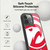 NBA Atlanta Hawks Logo Oversized Gel Armour Case For Apple iPhone 16 Pro