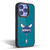 NBA Charlotte Hornets Logo Teal Gel Armour Case For Apple iPhone 15