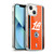 NBA Los Angeles Clippers Logo Orange Design Soft Gel Case for Apple iPhone 13