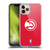 NBA Atlanta Hawks Logo Red Soft Gel Case for Apple iPhone 11 Pro & MagSafe