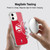 NBA Atlanta Hawks Logo Red Soft Gel Case for Apple iPhone 12 / iPhone 12 Pro & MagSafe