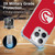 NBA Atlanta Hawks Logo Red Soft Gel Case for Apple iPhone 14 Pro & MagSafe