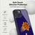 NBA Phoenix Suns Logo Purple Gel Armour Case For Apple iPhone 15