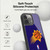 NBA Phoenix Suns Logo Purple Gel Armour Case For Apple iPhone 15 Pro