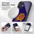 NBA Phoenix Suns Logo Purple Gel Armour Case For Apple iPhone 16