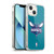 NBA Charlotte Hornets Logo Teal Soft Gel Case for Apple iPhone 13