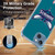 NBA Charlotte Hornets Logo Teal Soft Gel Case for Apple iPhone 13 Mini & MagSafe
