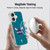 NBA Charlotte Hornets Logo Teal Soft Gel Case for Apple iPhone 16 & MagSafe