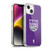 NBA Sacramento Kings Logo Purple Soft Gel Case for Apple iPhone 14 Plus & MagSafe