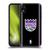 NBA Sacramento Kings Logo Black Design Soft Gel Case for Apple iPhone XR